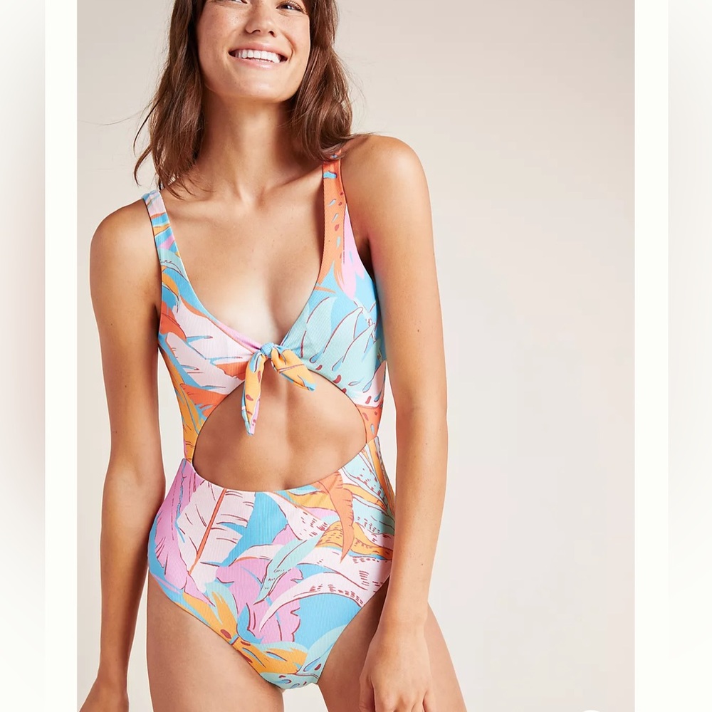 L*Space Kylie Fiesta One-Piece Swimsuit *NWOT